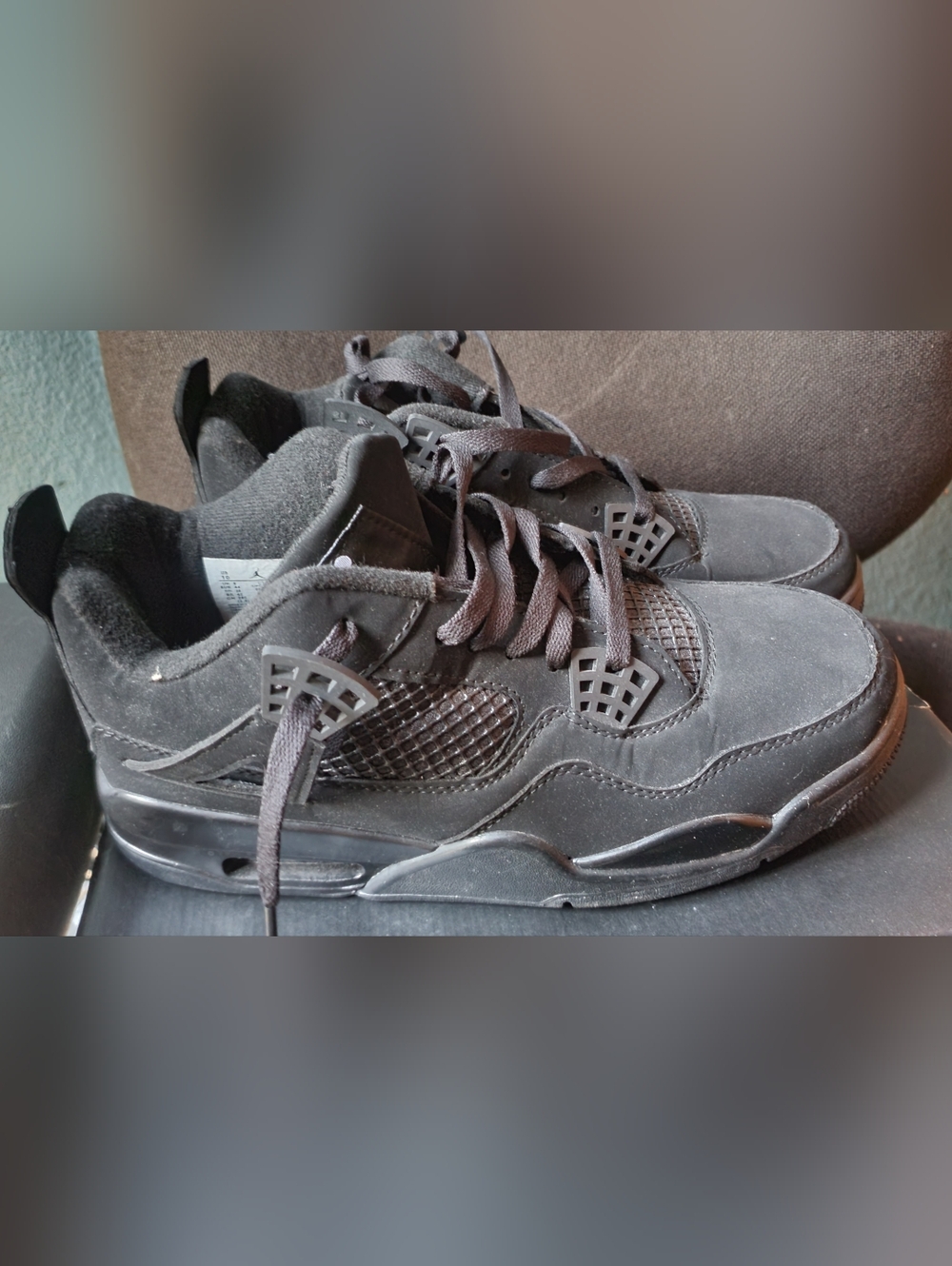 Jordan 4 Retro Black Cat. Size 10